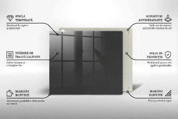 Placă protecție plita Culoare gri