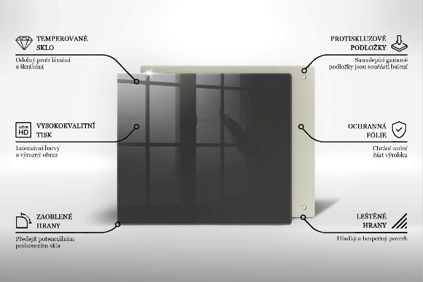 Placă protecție plita Culoare gri