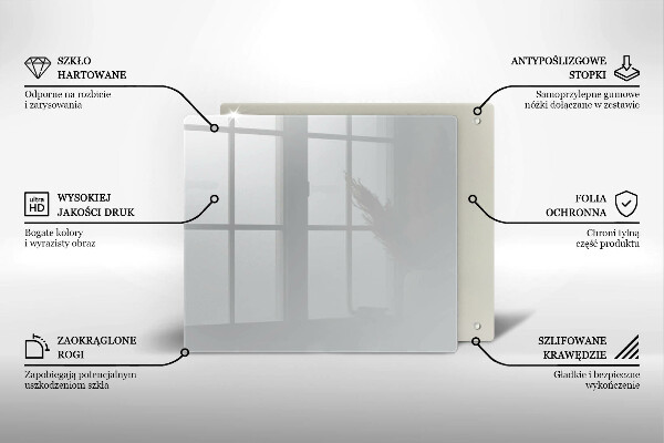 Placă protecție plita Culoare gri