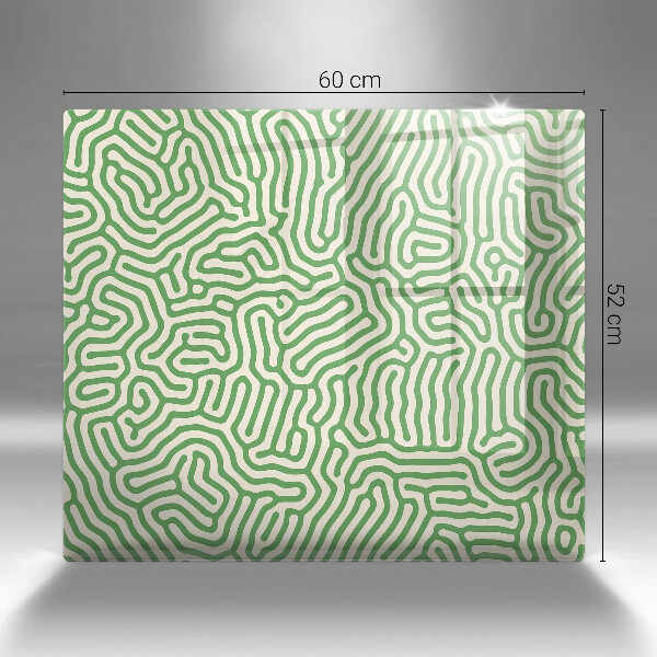 Placă protecție plita Linii abstracte