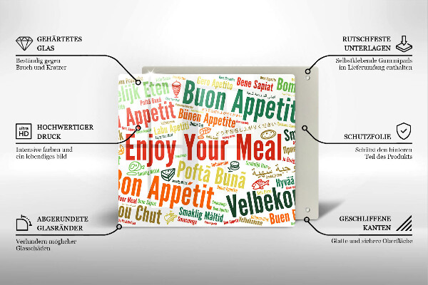 Placă protecție plita Subtitrări bon poftă limbi