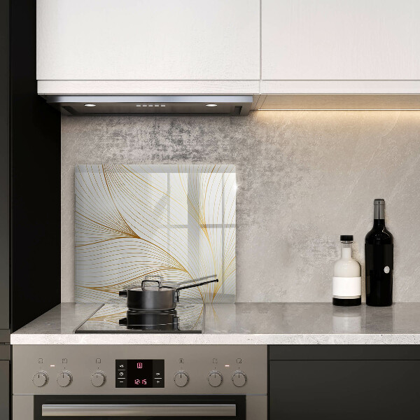 Placă protecție plita Model de linii moderne