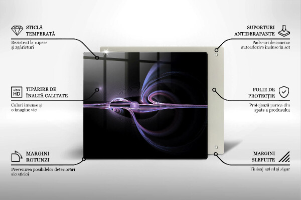 Placă protecție plita Abstracția modernă