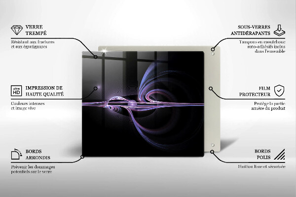 Placă protecție plita Abstracția modernă