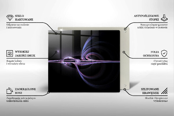 Placă protecție plita Abstracția modernă