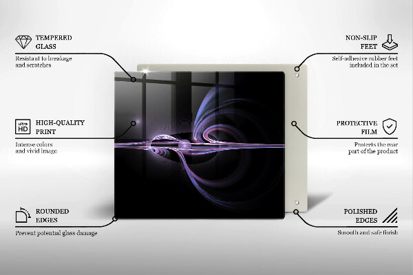 Placă protecție plita Abstracția modernă