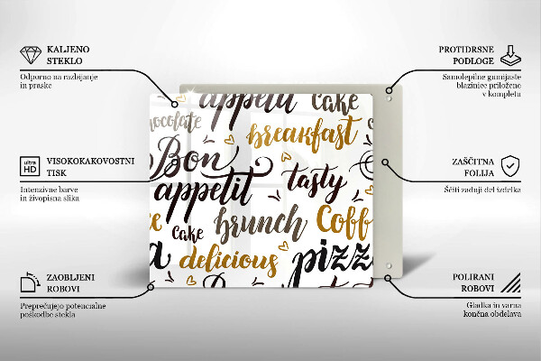 Placă protecție plita Bon appetit