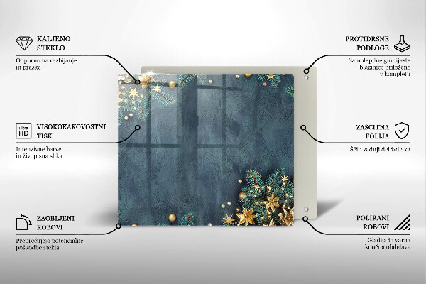 Placă protecție plita Decorațiuni de crăciun