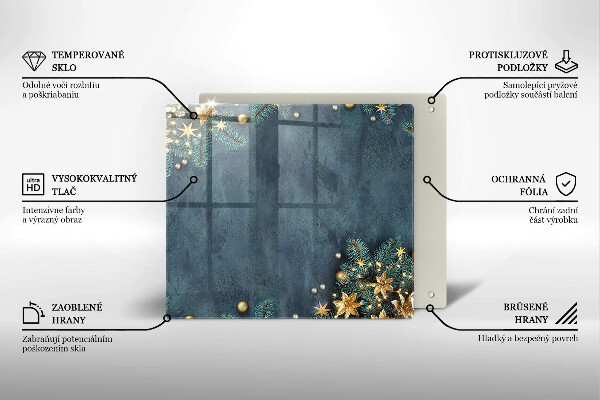 Placă protecție plita Decorațiuni de crăciun