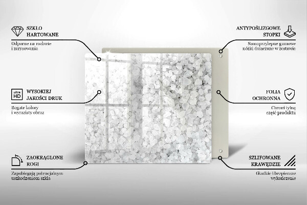 Placă protecție plita Cristale de sare