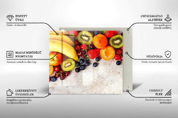 Placă protecție plita Fructe de sărbători