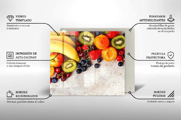 Placă protecție plita Fructe de sărbători