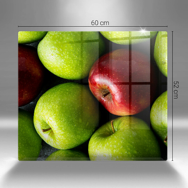 Placă de protecție pentru aragaz Mere suculente