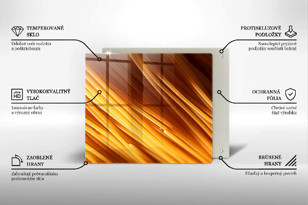 Placă de protecție pentru aragaz Paste spaghete