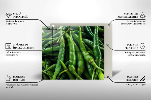 Placă sticla protectie aragaz Păstăi de mazăre