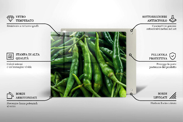 Placă sticla protectie aragaz Păstăi de mazăre