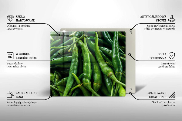 Placă sticla protectie aragaz Păstăi de mazăre