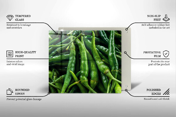 Placă sticla protectie aragaz Păstăi de mazăre