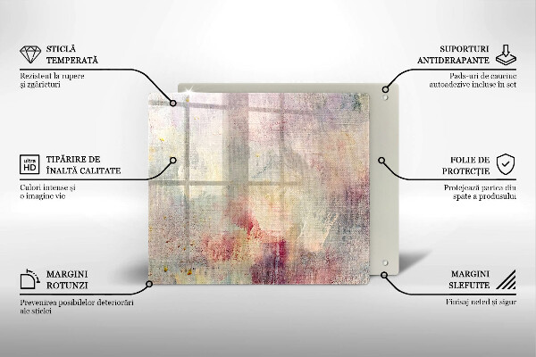 Placă protecție plita Vopsea textura de fundal