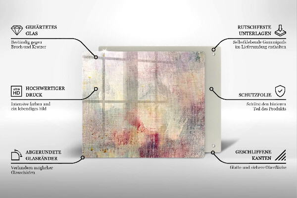 Placă protecție plita Vopsea textura de fundal