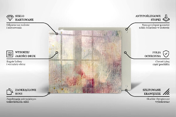 Placă protecție plita Vopsea textura de fundal