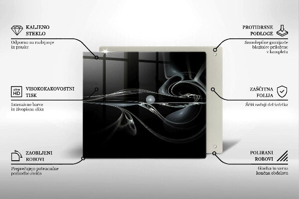 Placă protecție plita Abstracția modernă