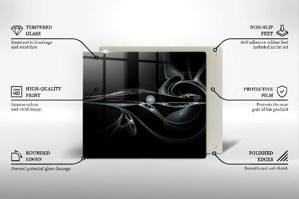 Placă protecție plita Abstracția modernă