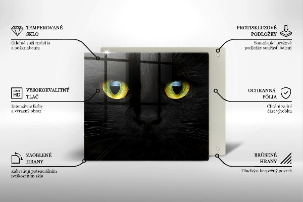 Placă protecție plita Ochi de pisică de animale