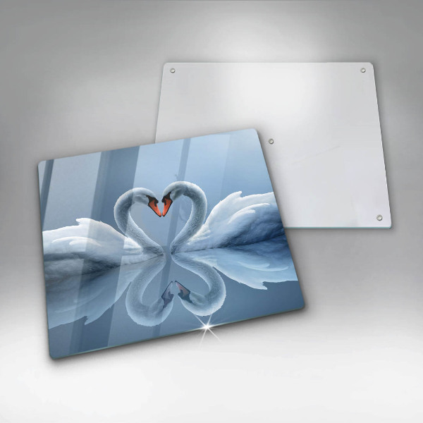 Placă protecție plita Două inimi de lebădă