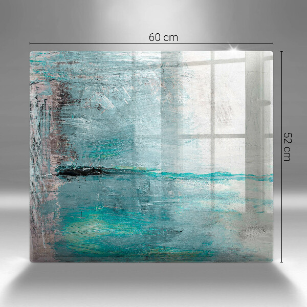 Placă protecție plita Vopsea fundal de abstractie