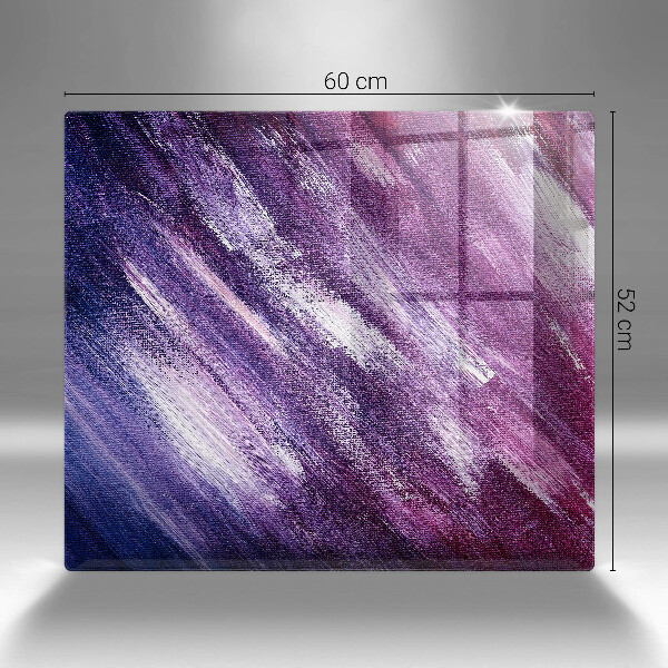 Placă sticla protectie aragaz Abstracția vopselei