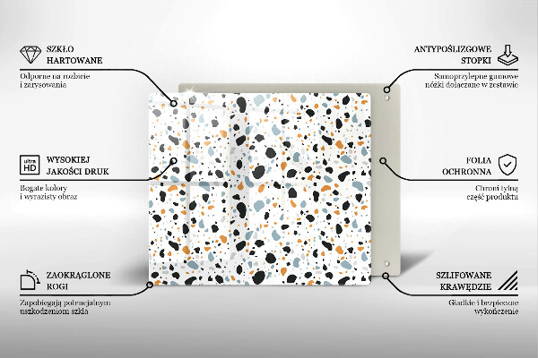 Placă sticla protectie aragaz Gresie decorativa