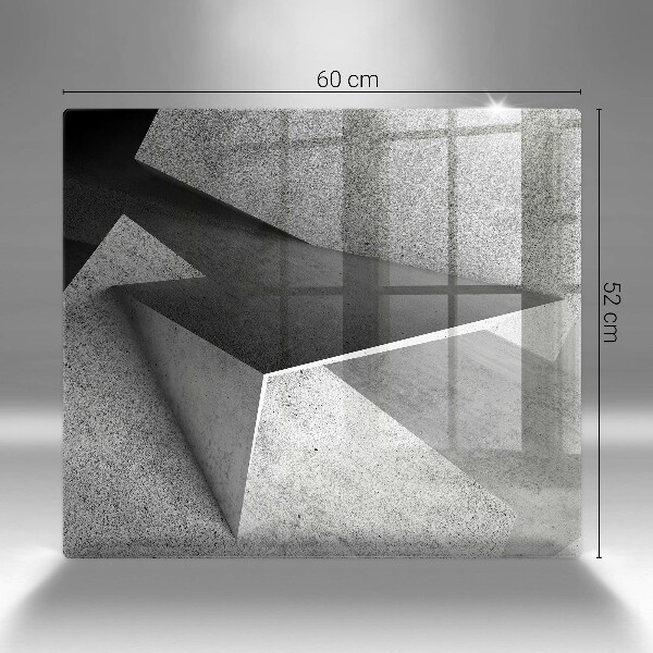 Placă protecție plita Abstracție concretă