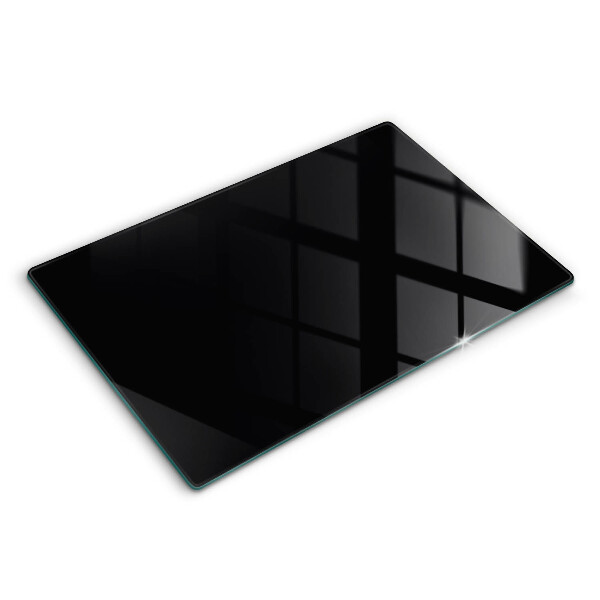Placă sticla protectie aragaz Culoare neagra
