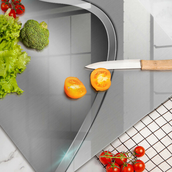 Placă din sticla protectie perete Abstracția metalului