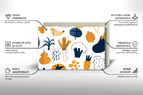 Placă sticla protectie aragaz Ilustrație alimentară