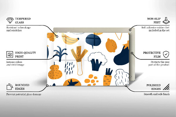 Placă sticla protectie aragaz Ilustrație alimentară