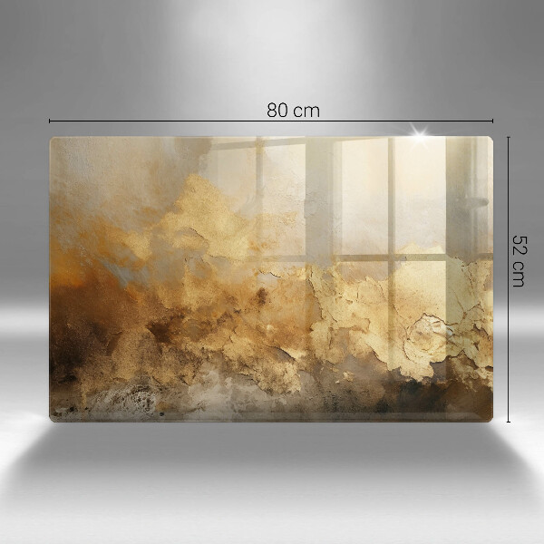 Placă din sticla protectie plita Textura bogata