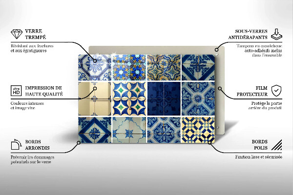 Placă sticla protectie aragaz Gresie decorativa placi