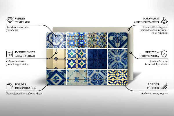Placă sticla protectie aragaz Gresie decorativa placi