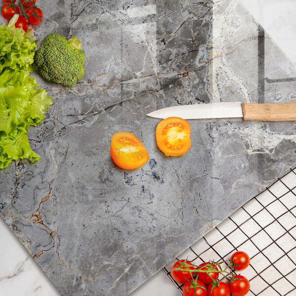 Placă sticla protectie aragaz Textura de piatră