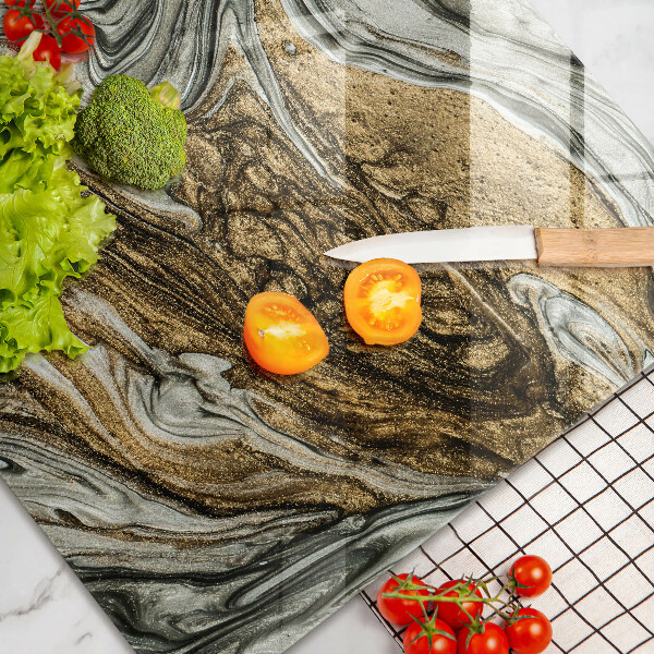 Placă din sticla protectie plita Abstracție bogată