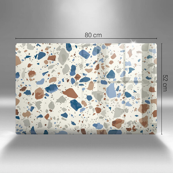 Placă din sticla protectie plita Gresie decorativa