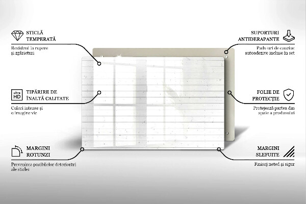 Placă sticla protectie aragaz Placi moderne luminoase