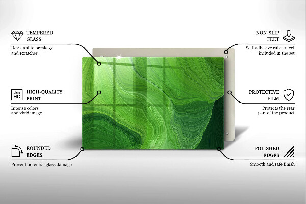 Placă sticla protectie aragaz Textura abstractă