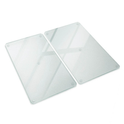 Placă de protecție pentru aragaz, set de 2 bucăți, dimensiuni 30 x 52 cm