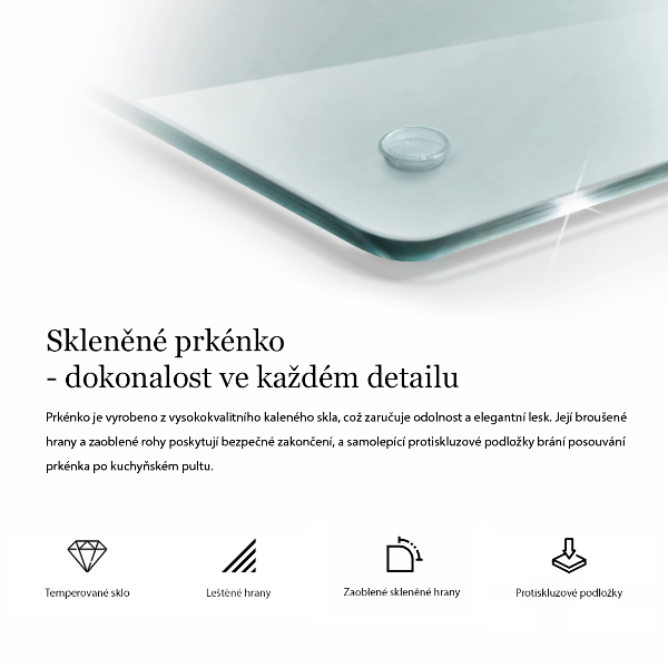 Placa din sticla protectie transparentă perete bucatarie 52x30 cm