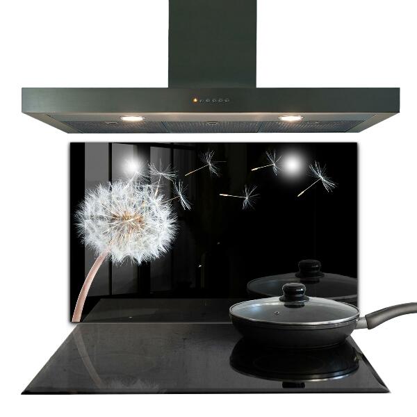 Sticlă printata bucătărie Păpădie păpădia în vânt