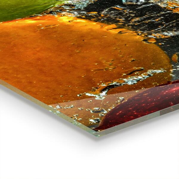 Sticlă bucătărie Limonadă cu fructe suculente