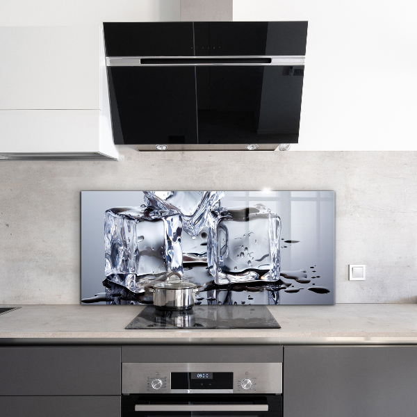 Sticlă bucătărie Înviorare cuburi de gheață